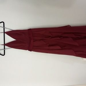 WHITE Vera Wang Bridesmaid Dress size 4